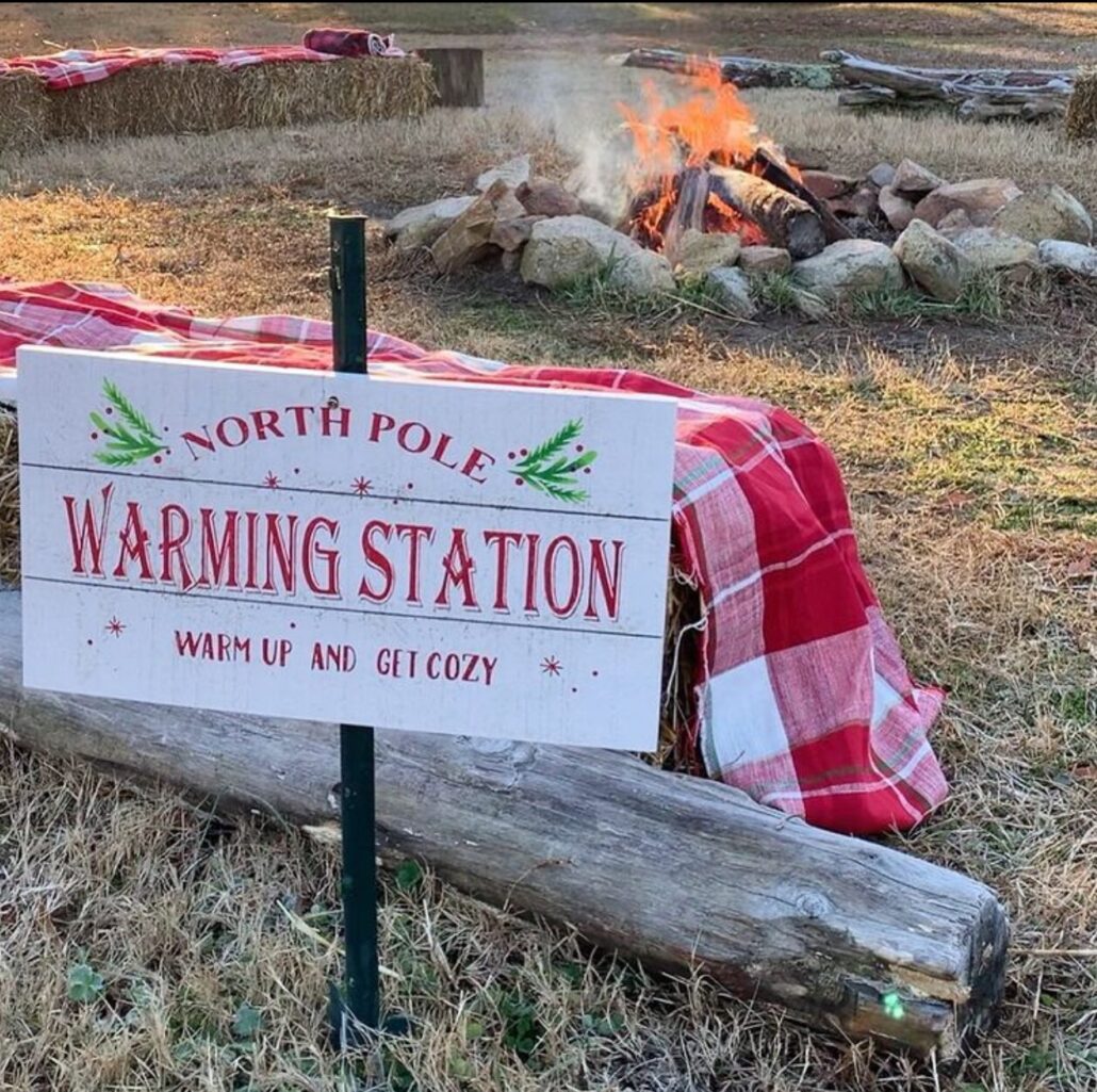 Farm Tour Warming Station Campfire Plaid Blankets
