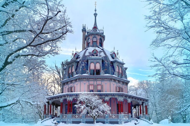 armourstinerhouse_tour-ornate-victorian-house-snow-covered-trees Armourstinerhouse Tour Ornate Victorian House Snow Covered Trees