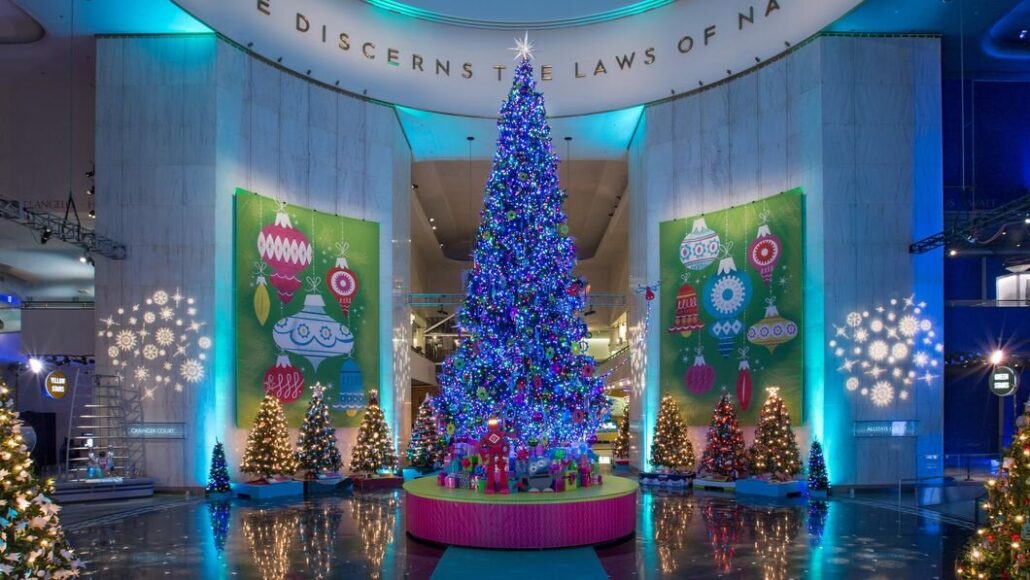 Bobbysbikehike Tour Holiday Tree Decorations Lights