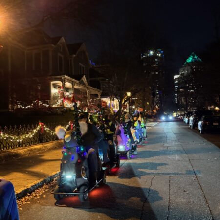 Charlottenctours Tour Decorated Scooters Night Ride