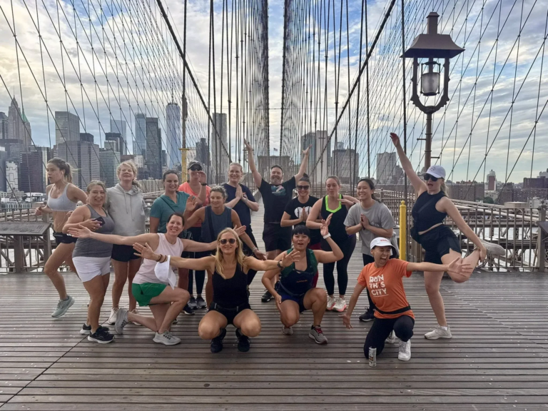 Cityrunningtours Nyc Tour Running Group Brooklyn Bridge City Skyline