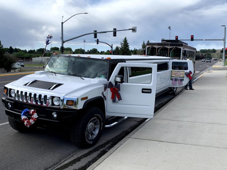 Codytrolleytours Tour White Limo Trolley Tour Street