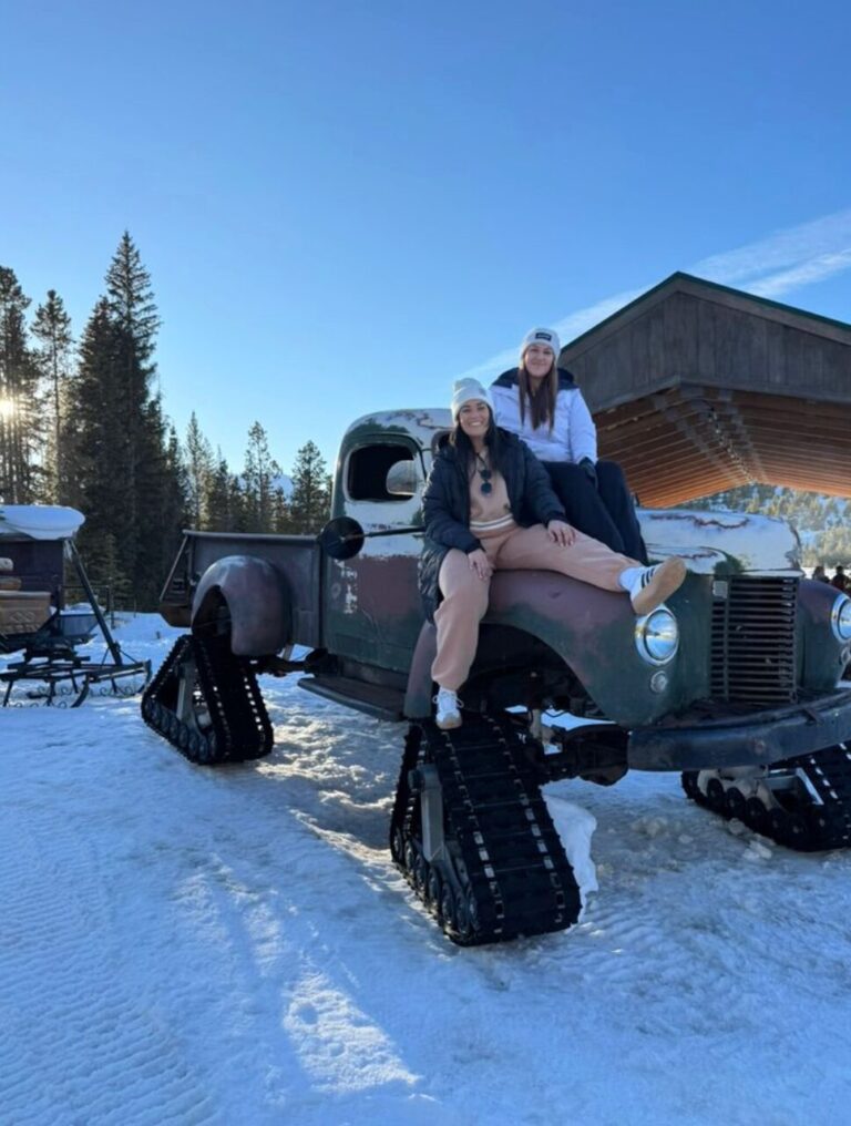 Countryboymine Tour Women Vintage Truck Snow