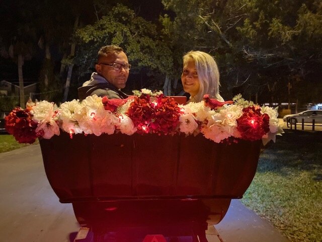 Countrycarriages Tour Sleigh Ride Night Flowers