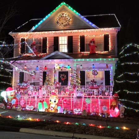 Eliteexcursions Tour Decorated House Christmas Lights Inflatables