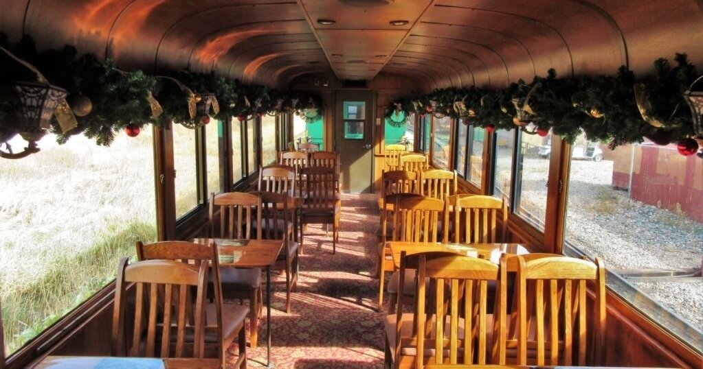 Georgetownlooprr Tour Dining Car Wooden Chairs Decorations