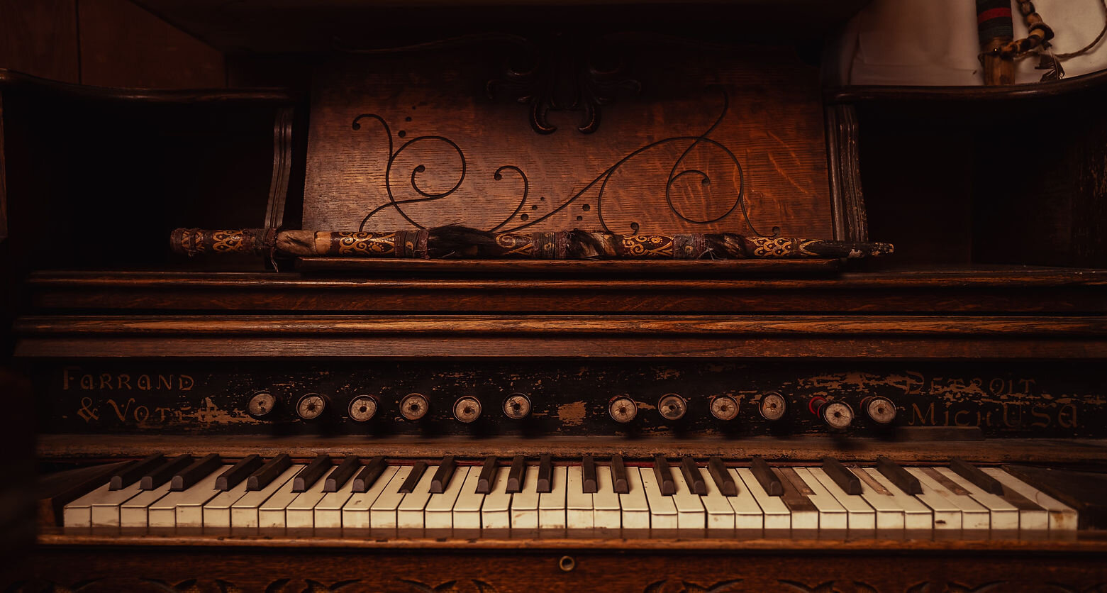 Jhplayhouse Tour Antique Organ Keys Decorative Wood