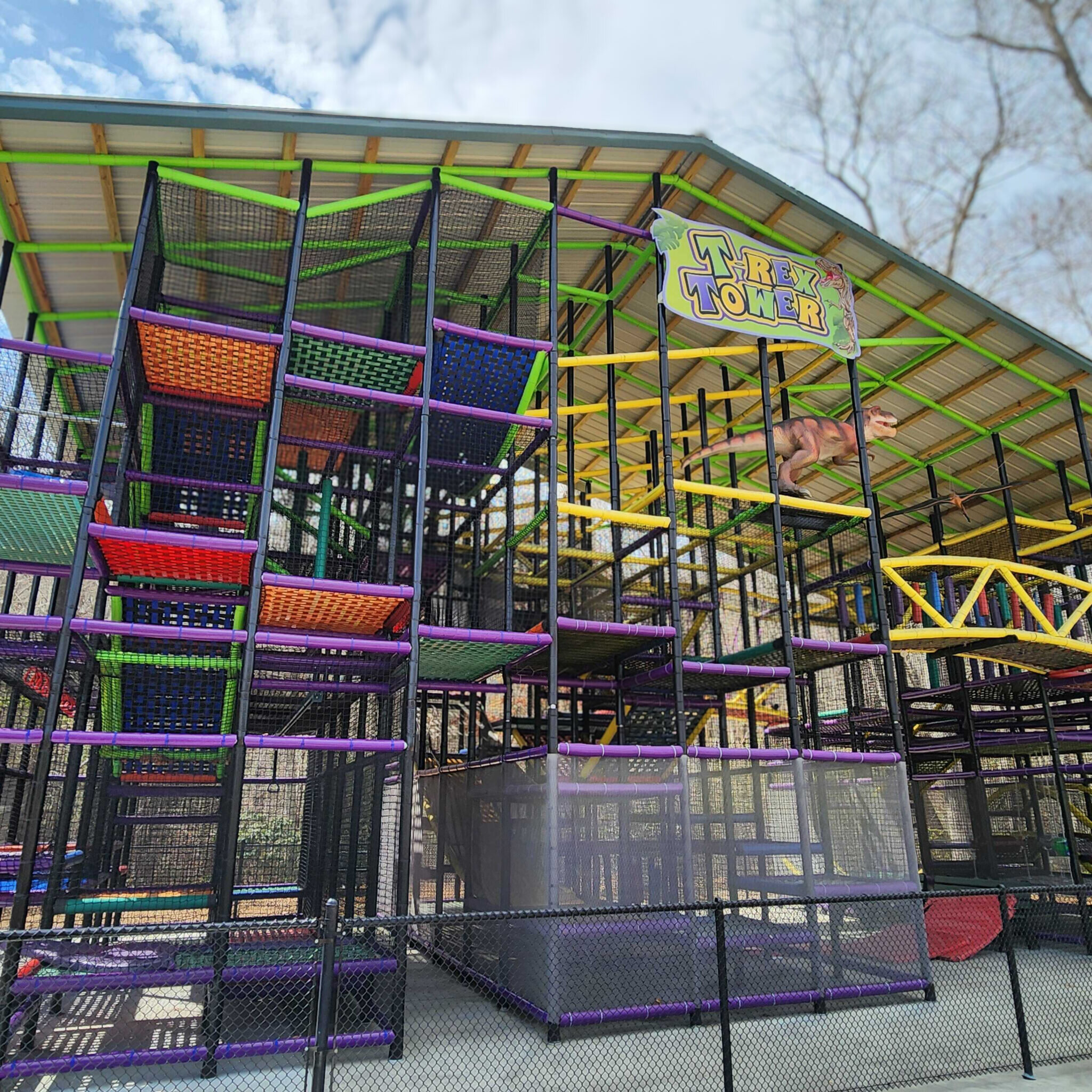 naturesartvillage_tour-playground-climbing-structure-trex-tower Naturesartvillage Tour Playground Climbing Structure Trex Tower