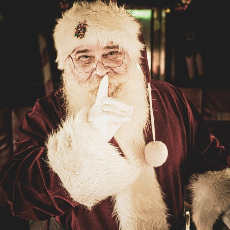 Nickelplateexpress Tour Santa Claus Train Gesture Costume