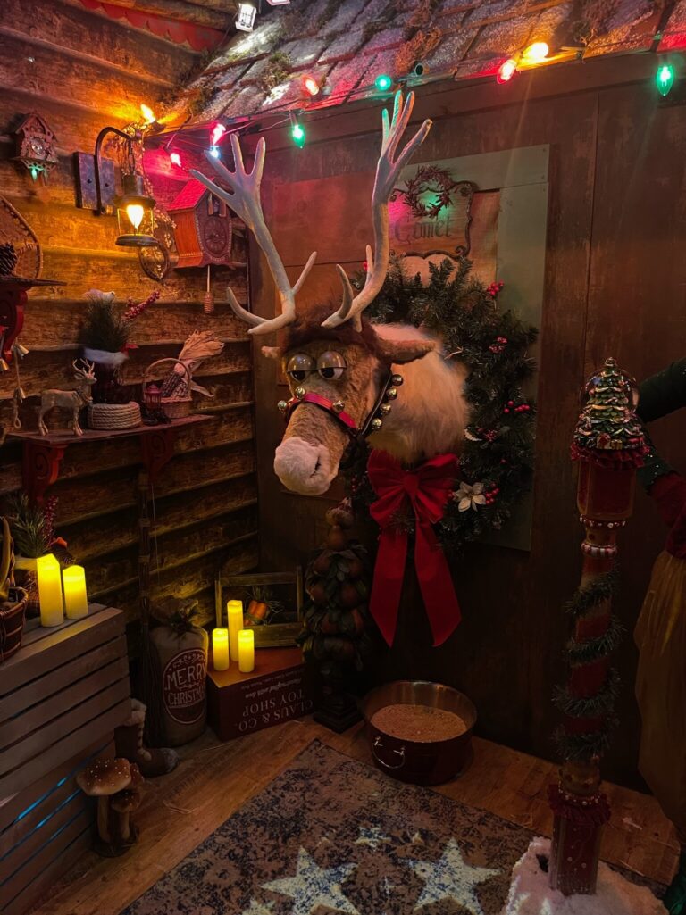 Onceuponanisland Christmas Tour Reindeer Christmas Decorations Candles