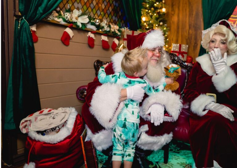 Onceuponanisland Christmas Tour Santa Kid Holiday Decorations