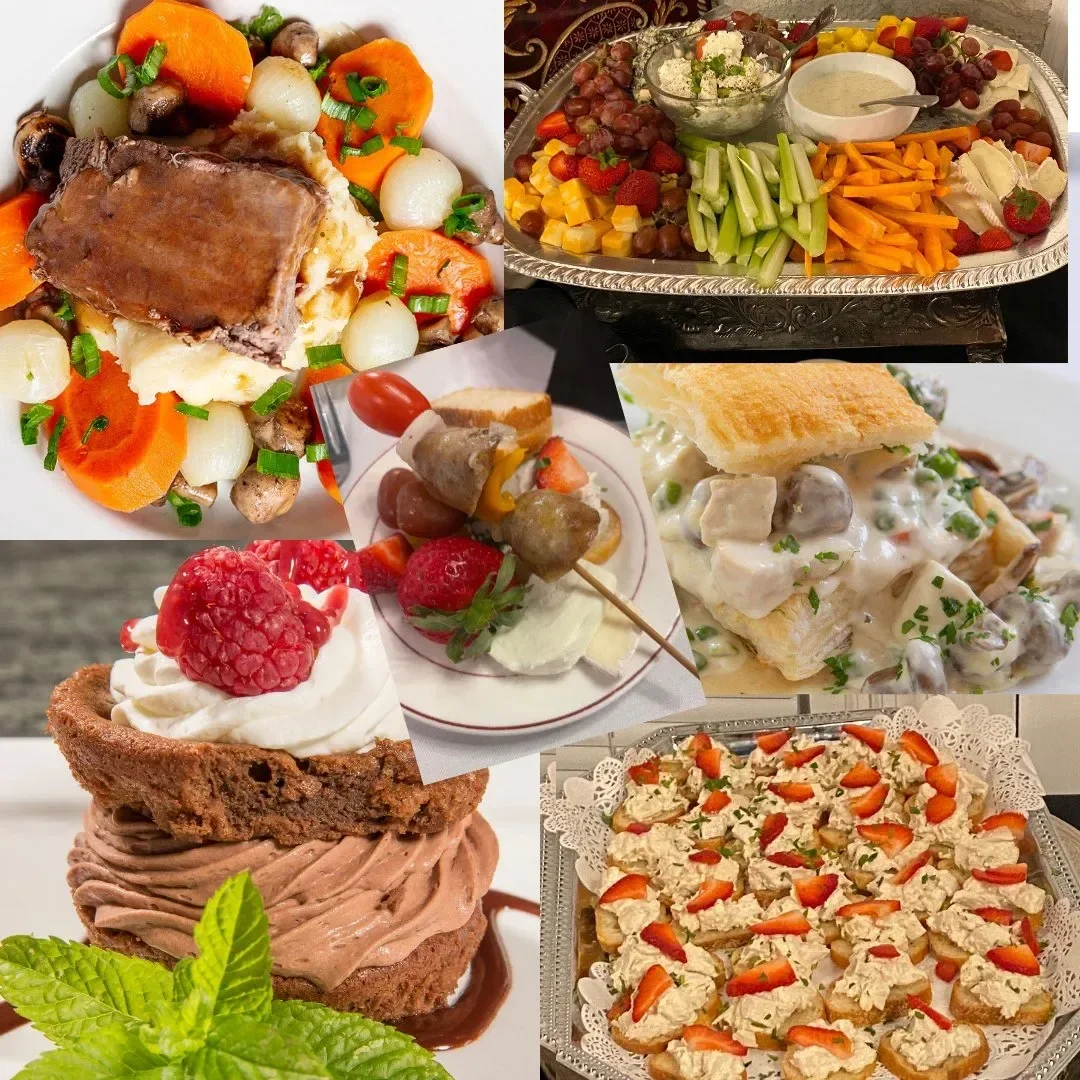 Petiteviolette Tour Assorted Dishes Appetizers Desserts