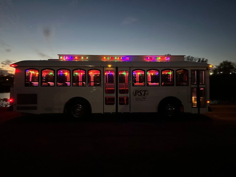 Philadelphiasightseeingtours Tour Trolley Night Lights