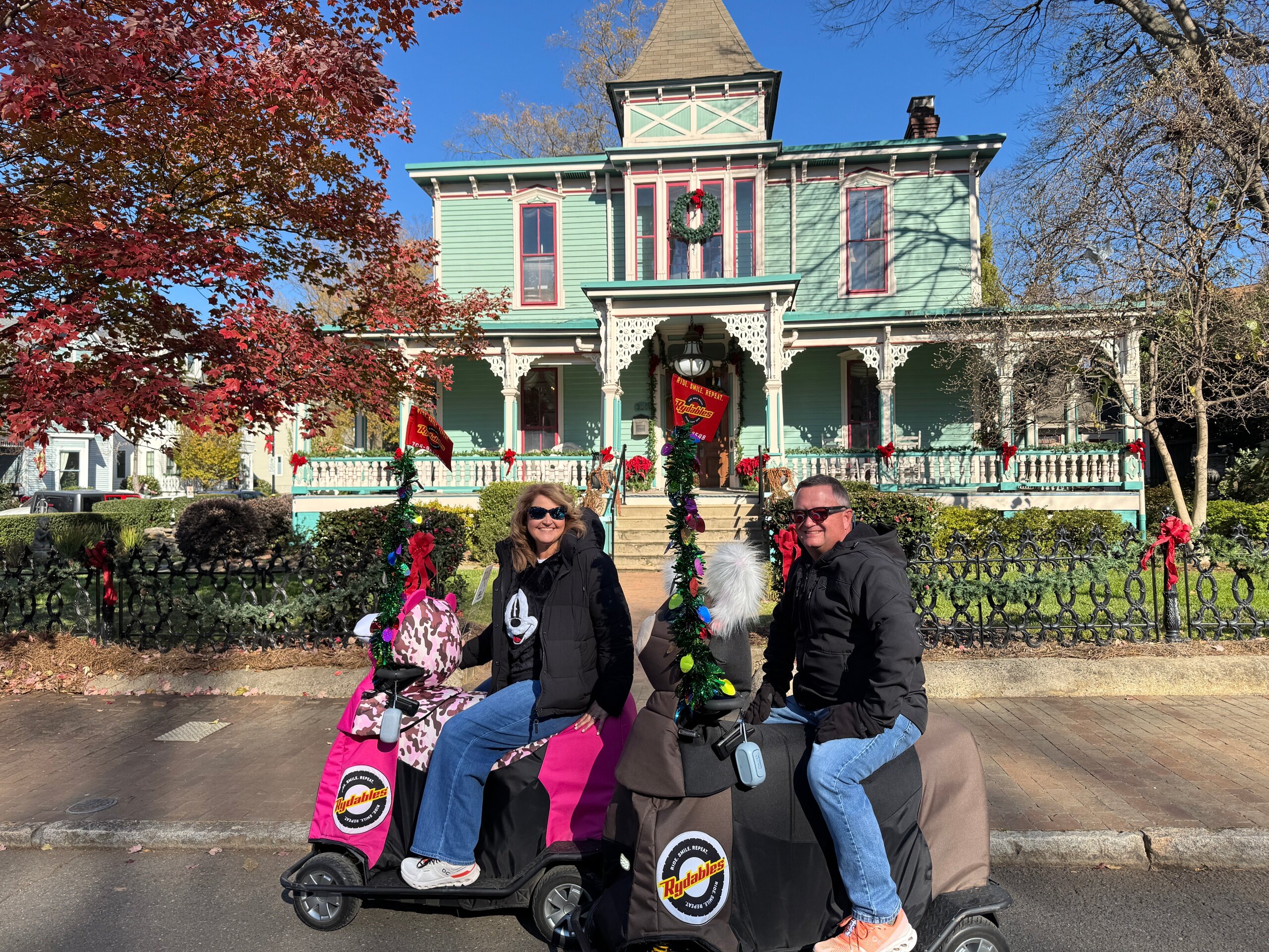 Raleighrydables Tour Decorated Rides Victorian House