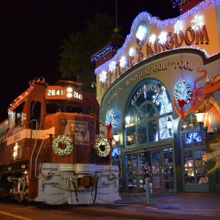 Roaringcamp Tour Train Neptunes Kingdom Night