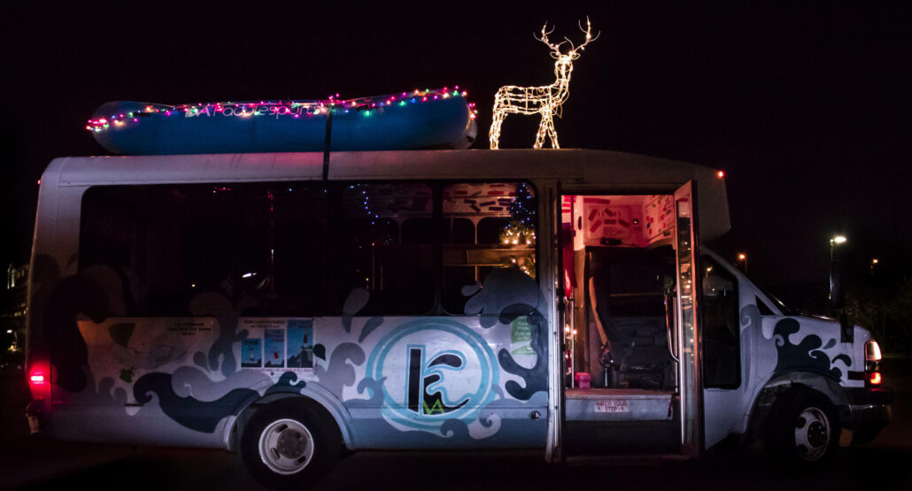 Rvapaddlesports Tour Bus Kayak Deer Lights