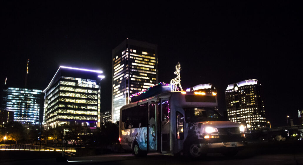 Rvapaddlesports Tour Night Bus City Lights