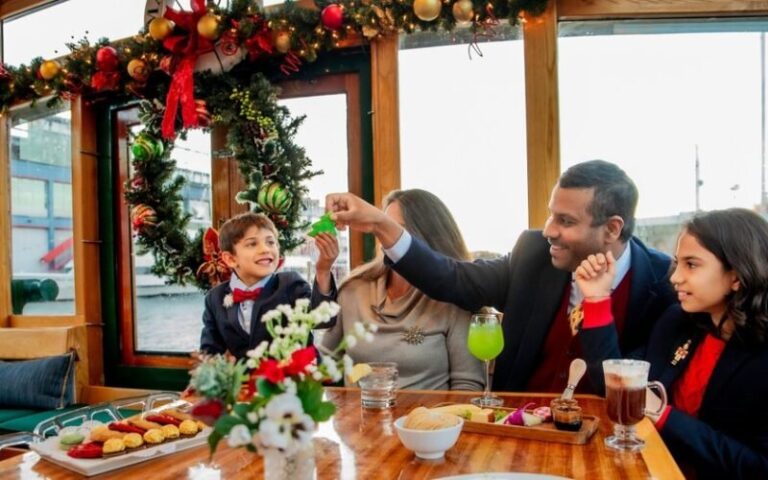 Sail Nyc Tour Family Boat Tour Holiday Celebration