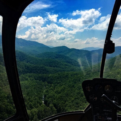 Scenichelicoptertours Tour Helicopter View Mountains Greenery