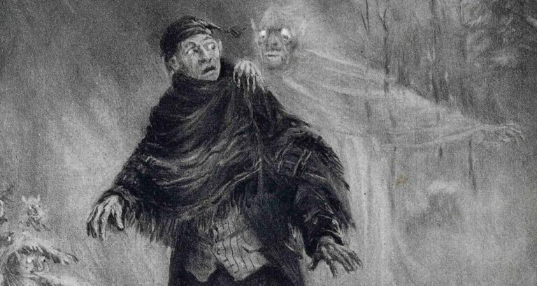 Seasideshadows Mystic Tour Man Scarf Ghostly Figure