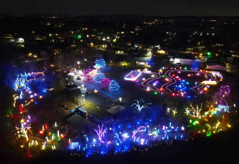 Terrehilldays Tour Colorful Light Displays Night Park