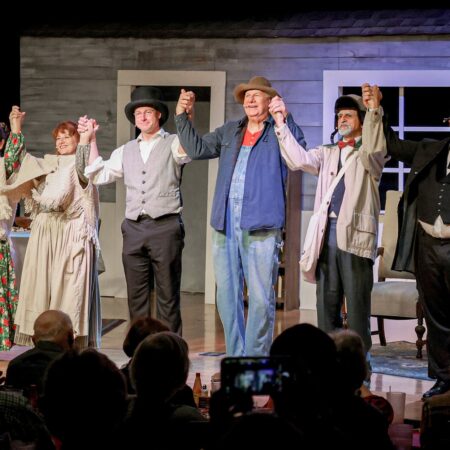 Theshepherdofthehills Tour Actors Bow Stage Theater Performance