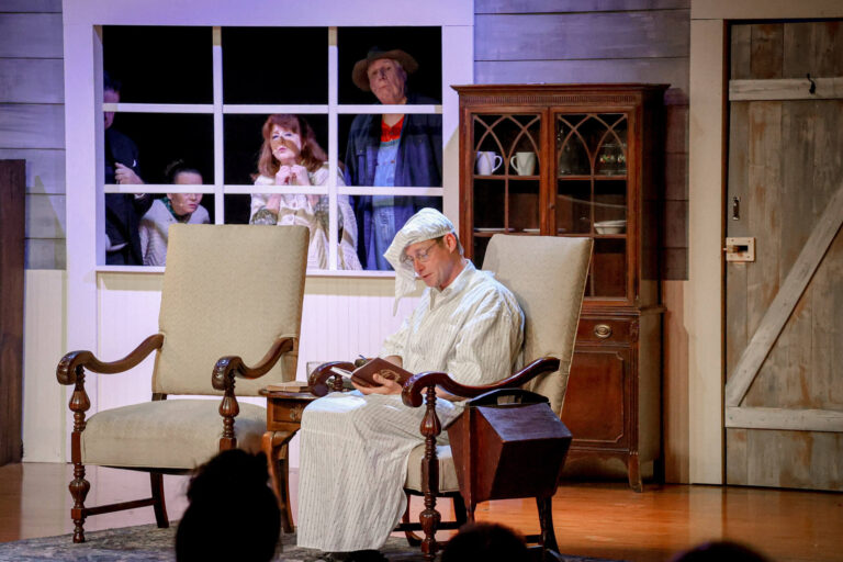 Theshepherdofthehills Tour Theater Scene Actors Window Chairs