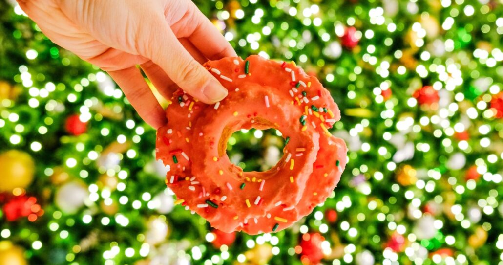 Undergrounddonutour Tour Hand Donut Christmas Tree