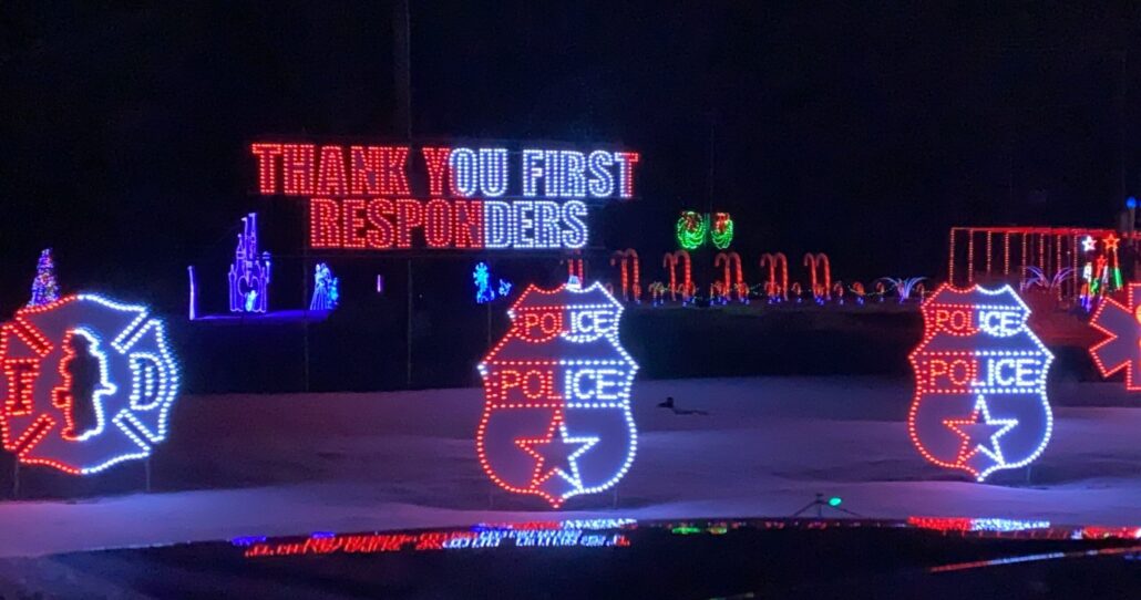 Winterwonderlightsnj Tour Holiday Lights First Responders Police Fire