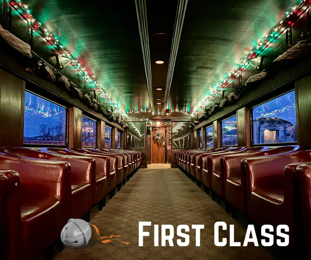 Wmsr Tour First Class Train Interior Red Seats